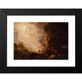 thumbnail image 2 of Thomas Cole 24x17 Black Modern Framed Museum Art Print Titled - The Pilgrim of the Cross at the End of His Journey (Study for Series, the Cross and the World) (ca. 1846-1848), 2 of 5