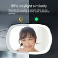 thumbnail image 3 of SPRING Car Interior Mirrors Sun Visor Plate Led Makeup Mirror For Girls Women, 3 of 7