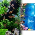 thumbnail image 1 of Ludlz Aquarium Background Sticker 3D Double Adhesive Wallpaper Fish Tank Decorative Pictures Underwater Image Decor, 1 of 7