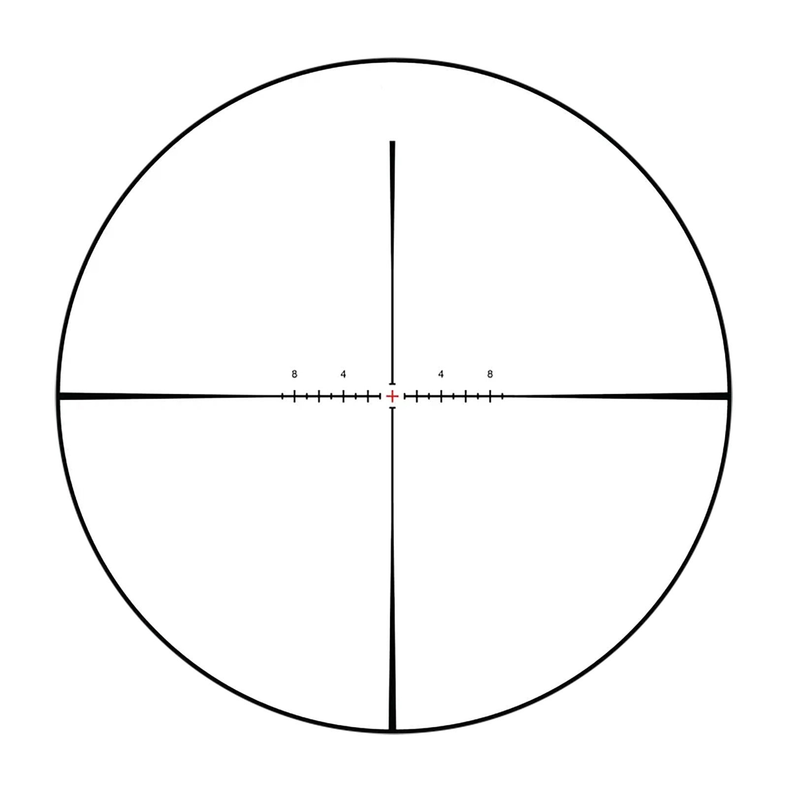 Burris Fullfield 3-12x42mm Wind MOA Illuminated Riflescope, Matte Black, 3-12x Magnification, 42mm Objective, 1/4 MOA Click, Side Focus, Rear Focal Plane (201533)