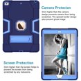 thumbnail image 3 of Mignova for New iPad 7th Generation 10.2" 2019 / iPad 10.2 Case, Hybrid Rugged Heavy Duty Defender Shockproof Protective with Built-in Kickstand for Apple iPad 10.2 Inch 2019 (Navy/Blue), 3 of 7