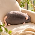 thumbnail image 2 of YAMB Chipmunk Plush Doll, Cute Realistic Animal Shaped Stuffed Dolls, Soft and Comfortable Hugging Companion, Breathable Skin-Friendly Internal Filling Plushies for Home Bedroom Sofa Decor, 2 of 9