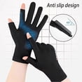 thumbnail image 3 of Sports Breathable Cooling Ice Silk Gloves UPF50+ Sun Protection for Cycling, Fishing & Driving, 3 of 5