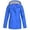 Blue, variant on LYXSSBYX Rain Jackets for Women Waterproof Plus Sizes Women Solid Rain Jacket Outdoor Plus Size Hooded Raincoat Windproof