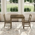 thumbnail image 3 of A-America Leucadia Dinette Table with (1) 18" Self-Storing Butterfly Leaf, Toasted Java, 3 of 11