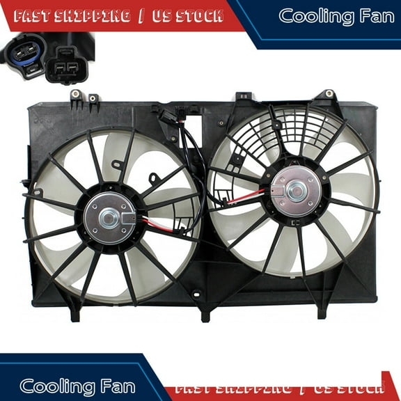 Radiator Cooling Fan For 2011-2016 Toyota Sienna 2010 2011 2012-2015 Lexus RX350
