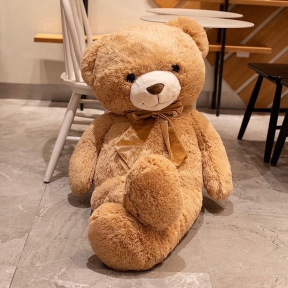 35.4in Teddy Bear Plush Soft Stuffed Animal Cute Large Bear Pillow