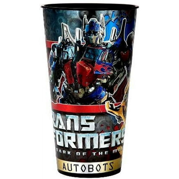 Transformers Dark of the Moon Autobots Foil Tumbler Water Cup x 3