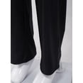 thumbnail image 6 of Haitryli Girl's Wide Leg Pants Dancing Gowns Sleeveless Bodysuit Unitards Latin Jazz Dance Performance Costume Black 12, 6 of 7