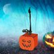 thumbnail image 4 of Linterna De Calabaza Adorno creativo con tema de festival de decoración de calabaza iluminada para Halloween (FiveBigTeeth), 4 of 6
