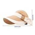 thumbnail image 3 of UPF 50+ Sun Hat For Wide Brim Summer Outdoor Beach Sun Cap With Neck, 3 of 3