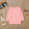 thumbnail image 2 of TAIAOJING Toddler Autumn Child Hoodie Girls Bow Embroidered Long Sleeve Tops Casual Pullover Lovely 18-24M, 2 of 7