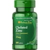 Puritan's Pride Zinc Chelate 25 mg 100 Tablets