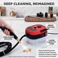 thumbnail image 3 of 2500W Handheld Steam Cleaner with 6-Level Control | High Temperature Pressurized Vapor for Multi-Surface Use | Portable Car, Grout, Tile, Kitchen, Bathroom, Upholstery Tool, 3 of 7