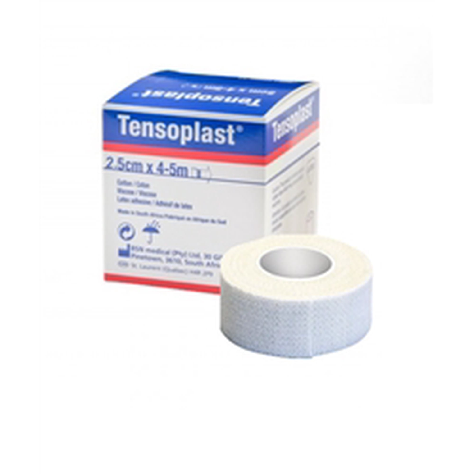 BSN Medical Tensoplast Elastic Adhesive Bandage - White, Single Roll, 1" x 5 yards