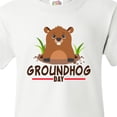 thumbnail image 4 of Inktastic Groundhog Day with Cute Groundhog Illustration Youth T-Shirt, 4 of 5