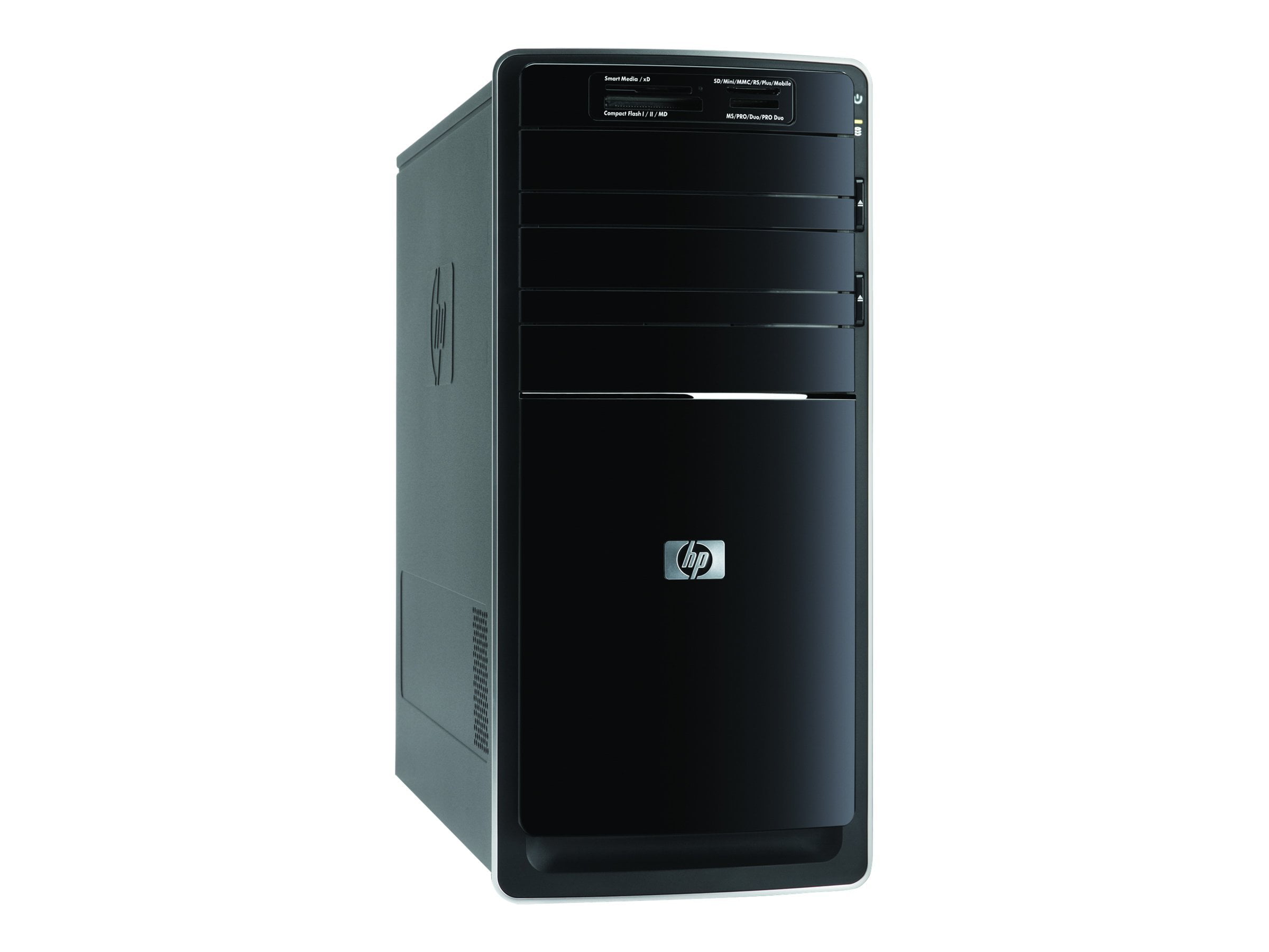 HP Pavilion p6707c - Tower - Athlon II X2 250 / 3 GHz - RAM 4 GB - HDD 750  GB - DVD SuperMulti - GF 6150 SE - Win 7 Home Premium 64-bit - monitor: