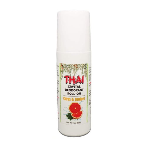 Thai Deodorant Stone Thai Deodorant Roll On Citrus Juniper, 3 Oz