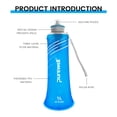 thumbnail image 4 of Purewell Collapsible Squeeze Bottle Water Filter System 1000ml for Trail Running, Through Hiking, Travel, Cycling, and Fishing blue, 4 of 12