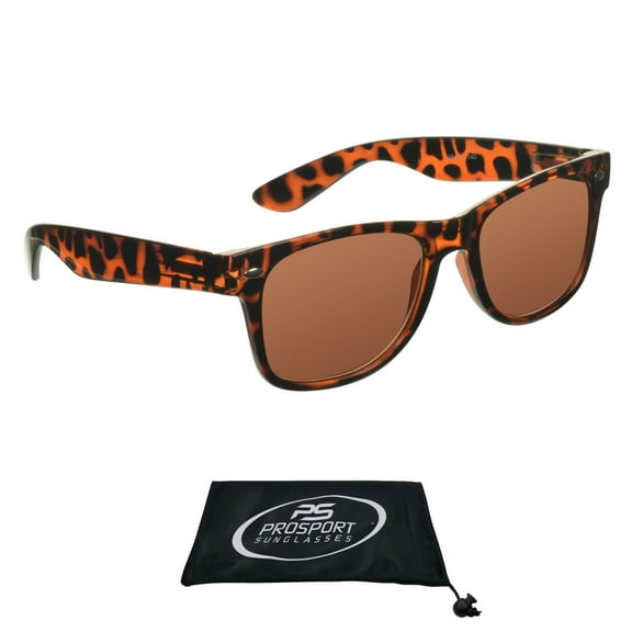 proSPORT Reading Sunglass Full Reader Men Women Tortoise Frame Brown NOT BIFOCAL