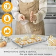 thumbnail image 3 of Joyfair 17.5 Inch Baking Sheet, Stainless Steel Half Size Cookie Sheet Pan, Professional Bakeware for Roasting and Grilling, Rolled Rim & Mirror Finish, Heavy Duty & Rust Resistant, Dishwasher Safe, 3 of 7