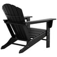 thumbnail image 5 of Polytrends  Altura  Outdoor Eco-Friendly All Weather Poly Patio Adirondack Chair (Set of 2) Black, 5 of 5