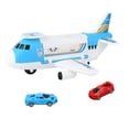 thumbnail image 1 of Mikilon Airplane Toy Transport Cargo Car Toy Play Set Take Apart Plane Gift For Kids, 1 of 9