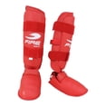 thumbnail image 2 of Par de Espinilleras con Empeine para Karate FIRE SPORTS Rojo Extra Grande, 2 of 4