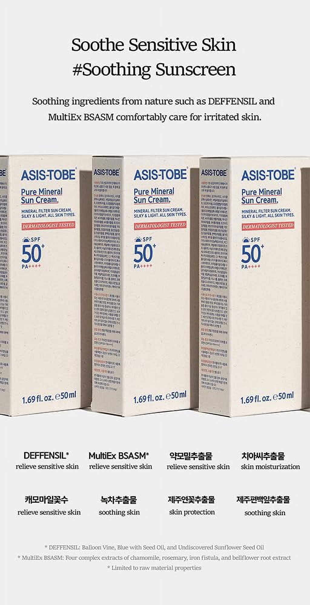 ASIS-TOBE Pure Mineral Suncream 2.03 floz / 50ml