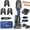 blue, variant on SWANSOFT ProPress Tool, 18V 4Ah Battery Electric Hydraulic Crimping Tool for Copper Pipes with 3 US Compact VUS 1/2", 3/4'', 1",Jaws Pro Press Copper Plumbing Crimper Tool Kit (SWPR-12522Y)
