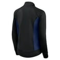 thumbnail image 3 of Women's Fanatics Black Atlanta Braves Studio Fitted Full-Zip Gym Track Jacket, 3 of 3