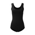 thumbnail image 4 of TAIAOJING Women's Sleeveless Bodysuit Bodysuit For Women Body Shaper Square Neck Sleeveless Tank Tops Bodysuits Yoga Rompers, 4 of 8
