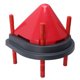 thumbnail image 2 of Placa calefactora para criadora de pollitos de 13W, juego de cono antigallo, altura ajustable, calienta hasta 15 pollitos, enchufe estadounidense de 110V, 2 of 14