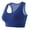 Blue, variant on Wancir Sports Bras for Women - Padded Seamless High Impact Support for Yoga Gym Workout Fitness