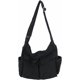 thumbnail image 1 of Canvas Shoulder Bags For Women, Large Capacity Solid Soft Denim Leisure Travel Bag Multiple Pockets Denim Crossbody Bag Denim Bags, 1 of 4