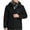 Black, variant on IROINNID Men's Long Sleeve Parka Mid-Length Jacket Solid Color Comfy Unisex Grapheme Charging And Heating Three-block Intelligent Temperature Control Medium And Long Heating Jacket