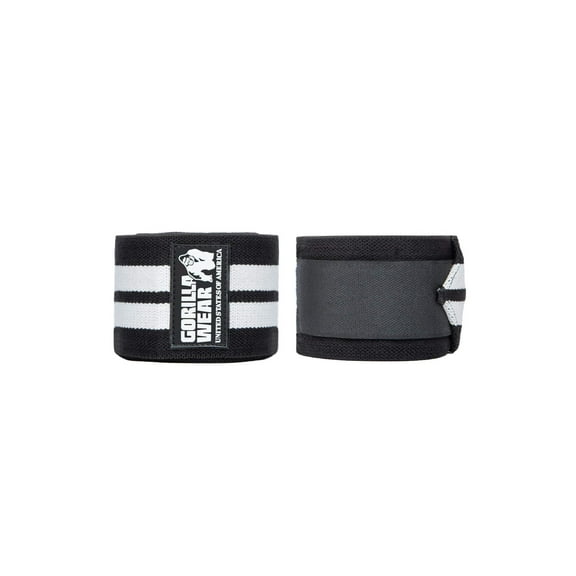 Knee Wraps - Black/White