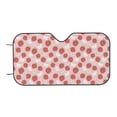 thumbnail image 7 of Haiem Floral Strawberr Car Windshield Sun Shade - Blocks UV Rays Sun Visor Protector, Sunshade to Keep Your Vehicle Cool, Universal Fit SUV Van Sedan-Medium, 7 of 7