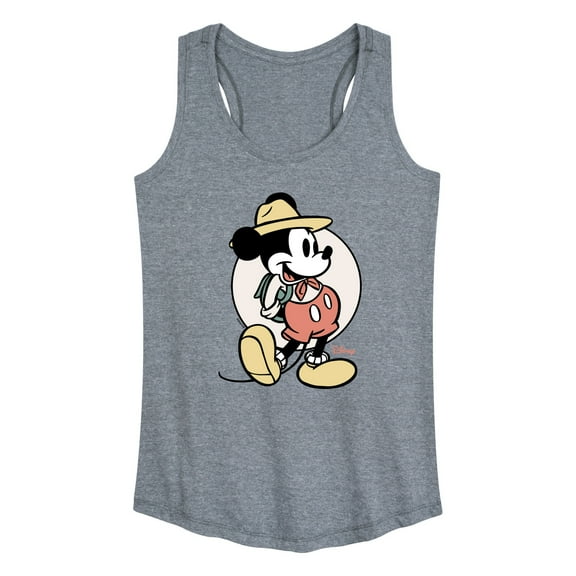 Disney - Mickey Mouse - Explorer Mickey - Women's Racerback Tank Top
