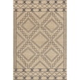 thumbnail image 4 of nuLOOM Elin SpinClean Moroccan Border Easy-Jute Machine Washable Area Rug, 5' x 8', Elin Natural, 4 of 9