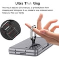 thumbnail image 3 of Compatible with Samsung Galaxy Z Fold 5 Case with Ring Holder 360°Rotate,Ultra-Thin Slim Shockproof Scratch Resistent Kickstand Ring Stand Cover Case for Samsung Galaxy Z Fold 5 5G Grey, 3 of 14
