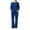 Navy, variant on Scrubs for Women Set, Women's Long Sleeve Scrub Set 4-Pocket Medical Uniform Nurse Workwear with Drawstring Waist for Hospital Daily Wear