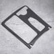 thumbnail image 4 of Carbon Fiber Water Cup Holder Trim Cover fit for Mercedes Benz C class w204 07-13, 4 of 9