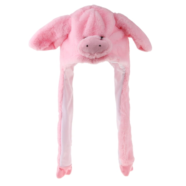 Gorro Divertido de Sombrero de de Dibujo Movimiento Traje de Disfraz Cosplay para Adultos - Rosado Sunnimix oreja de sombrero de felpa en movimiento