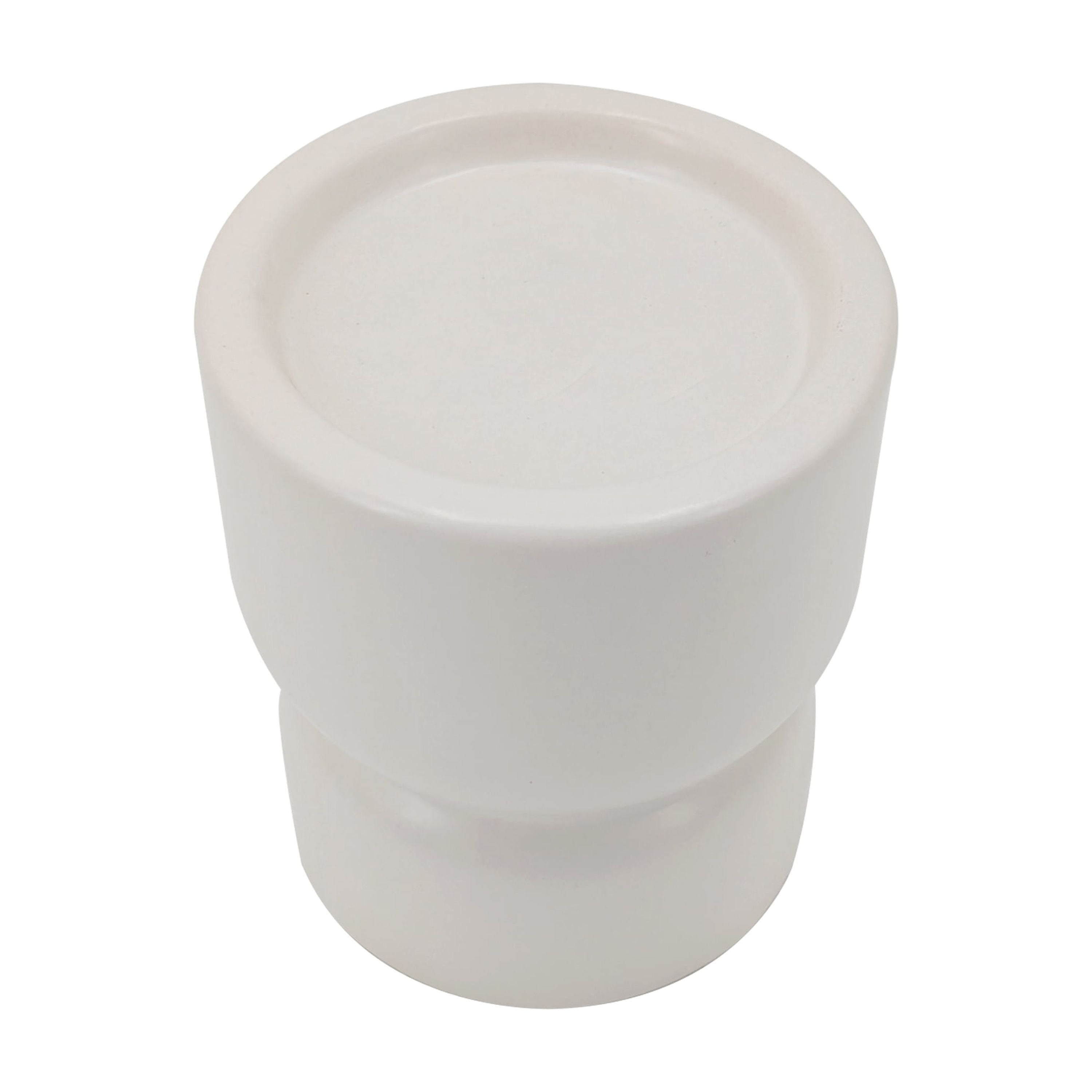 Mainstays White Ceramic Pillar Candle Holder, Indoor