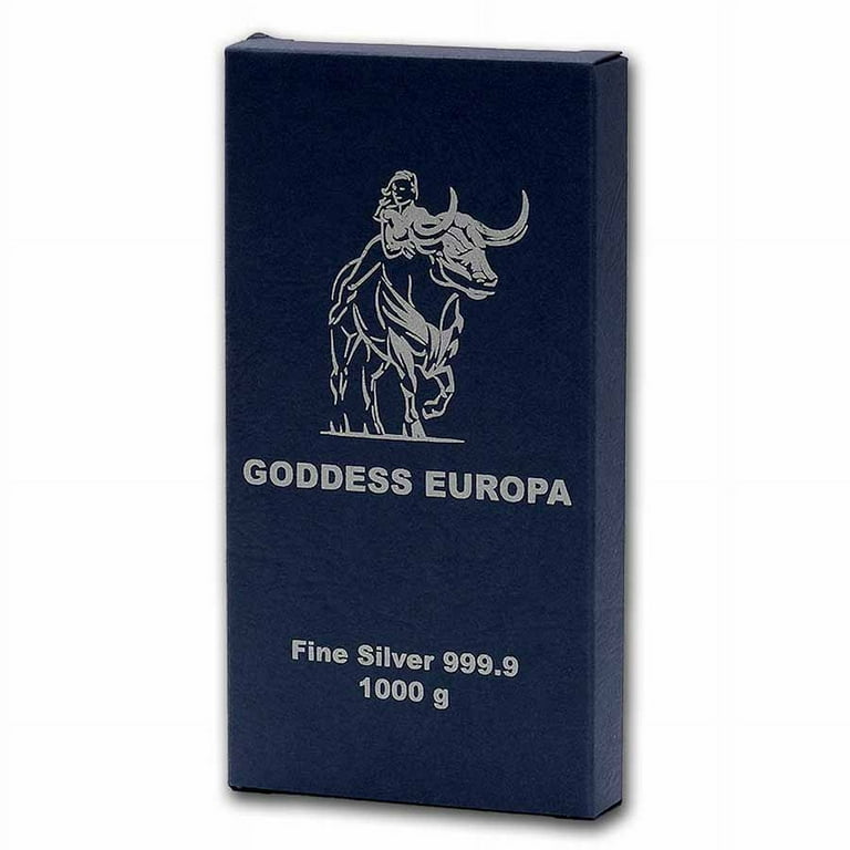 1 OZ GODDESS EUROPA 2022 SILVER COIN – G&S JEWELLERS LONDON