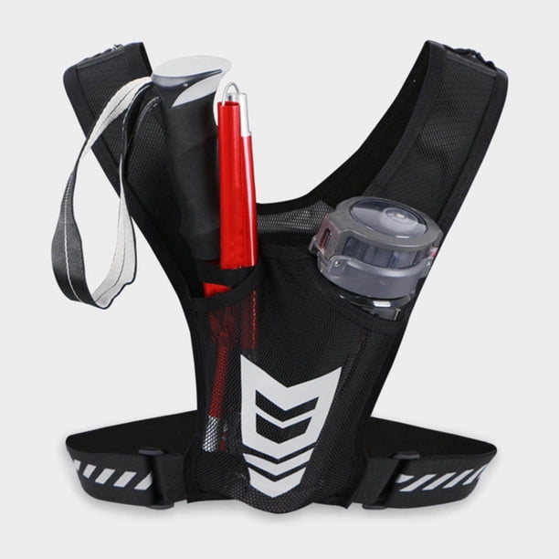 Gilet De Course Avec Poche à Eau 2L – 5L, Réfléchissant, Imperméable, Pour Trail, Marathon, Vélo, Homme Et Femme