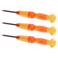 thumbnail image 5 of Yellow Anti-Slip Screw Wrench Tool for Car Keys Repair 3pcs Set Plastic and Metal, 5 of 5