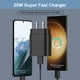 thumbnail image 2 of Cargador DiHines USB-C PD 3.0 de 25 W para Samsung Galaxy S25/S25+, 2 of 6