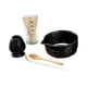 thumbnail image 5 of Matcha Set Japanese Tea Spoon Cerámica Matcha Bowl con de té de Matcha Watch para regalos de vacaciones familiares Negro, 5 of 9